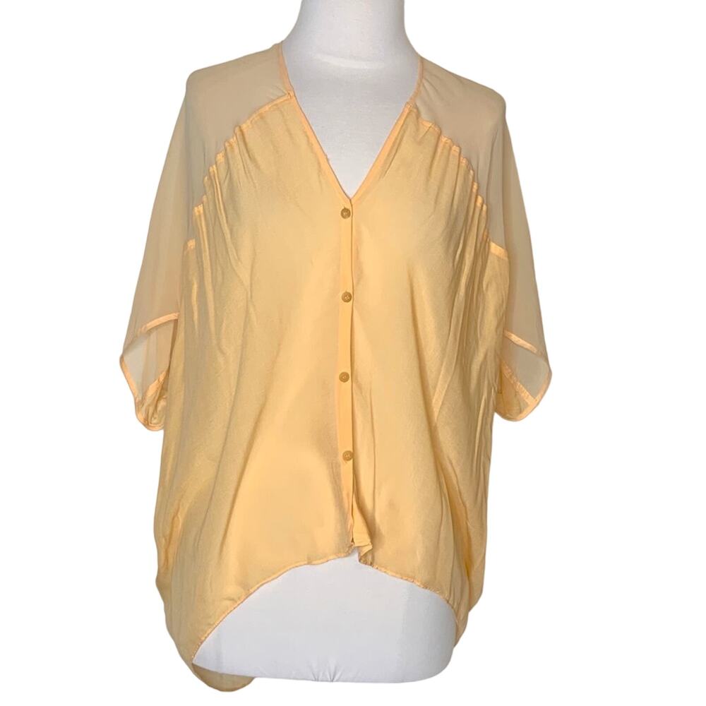Helmut Lang oversized blouse